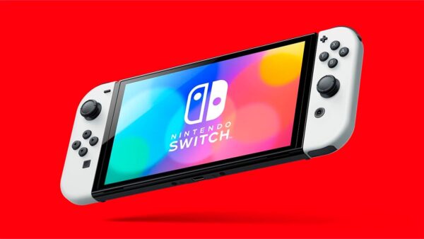 Nintendo, Console + Jogo, Switch OLED Branco, Jogo Digital Mario Kart 8 Deluxe, 3 Meses de Assinatura Nintendo Switch Online - Image 3